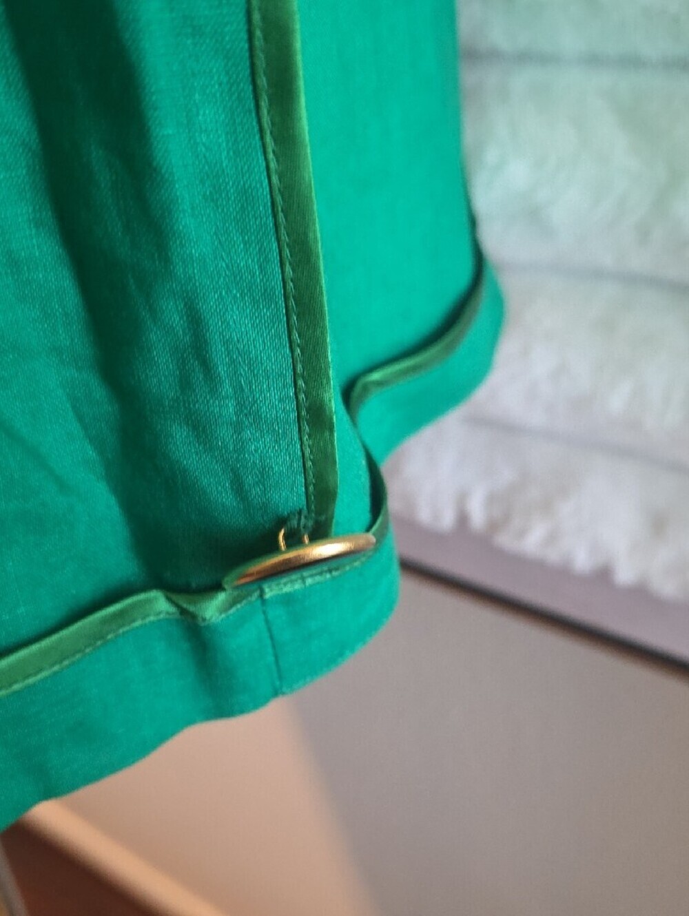 Louis Feraud Vibrant Green Single-Button Blazer - Picture 11 of 13